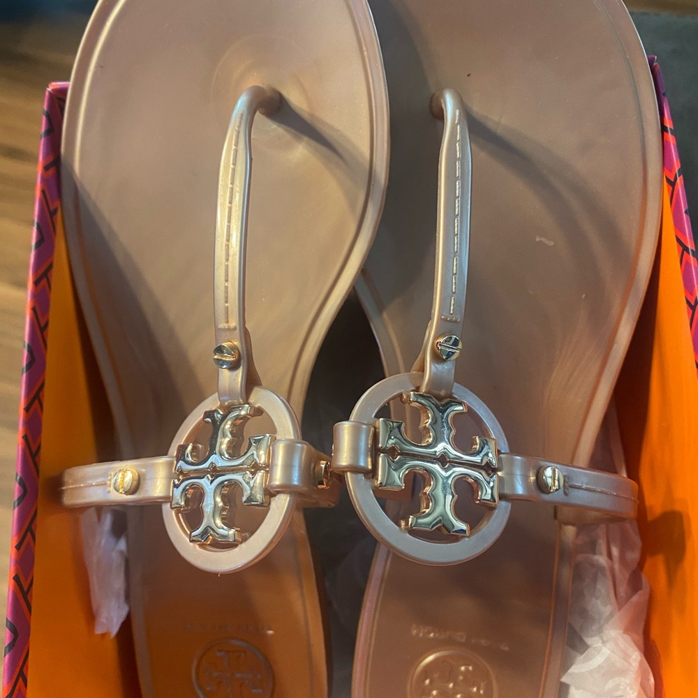 Tory Burch Mini miller jelly rose gold